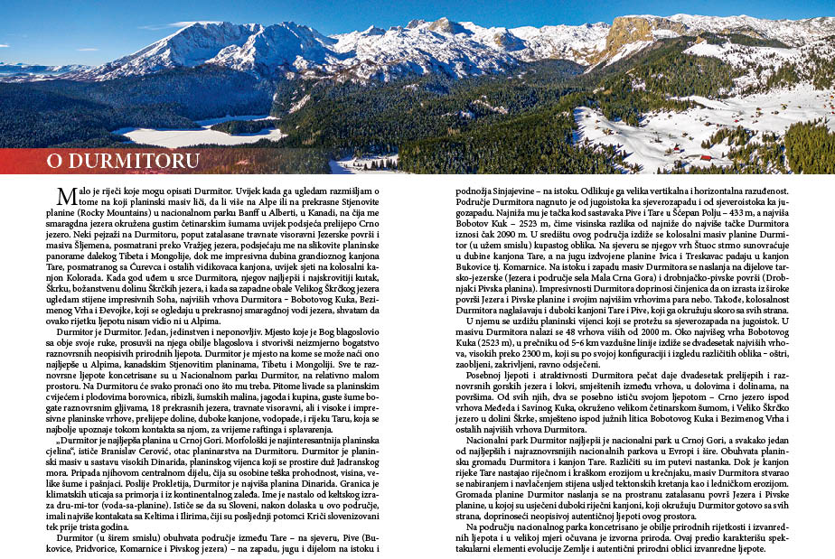 Promocija knjige DURMITOR Nacionalni park style=